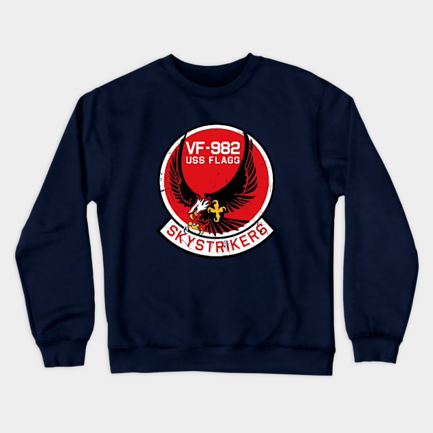 Skystriker Squadron Crewneck Sweatshirt by PopCultureShirts